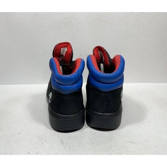 Timberland NBA x Field Boot Philadelphia 76ers Men’s Size 9.5 Black Nubuck - Picture 4 of 8
